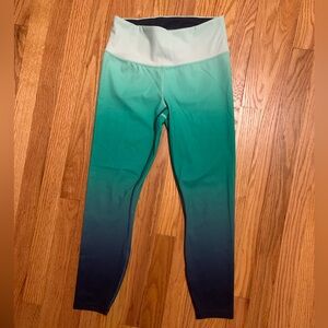 Athleta Elation Ombrè Thight Leggings Sz Small